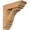 Ekena Millwork Imperial Traditional Smooth Bracket w/ Offset Brace, Western Red Cedar, 5 1/2"W x 16"D x 16"H BKT0604X16X16IMP01SWR - alternate 1